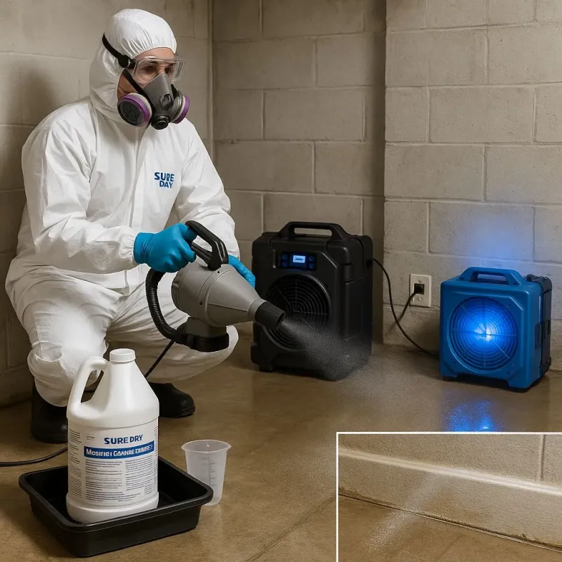 Sanitization and Odor Removal process in Sangaree, SC