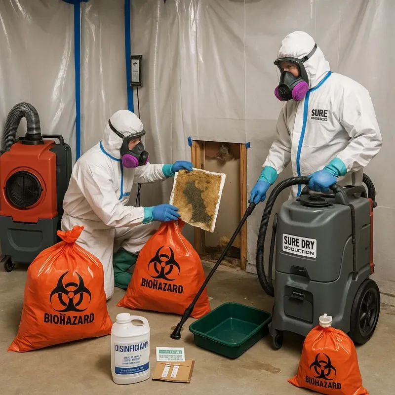 Contaminated Water Handling Protocols process in Sangaree, SC
