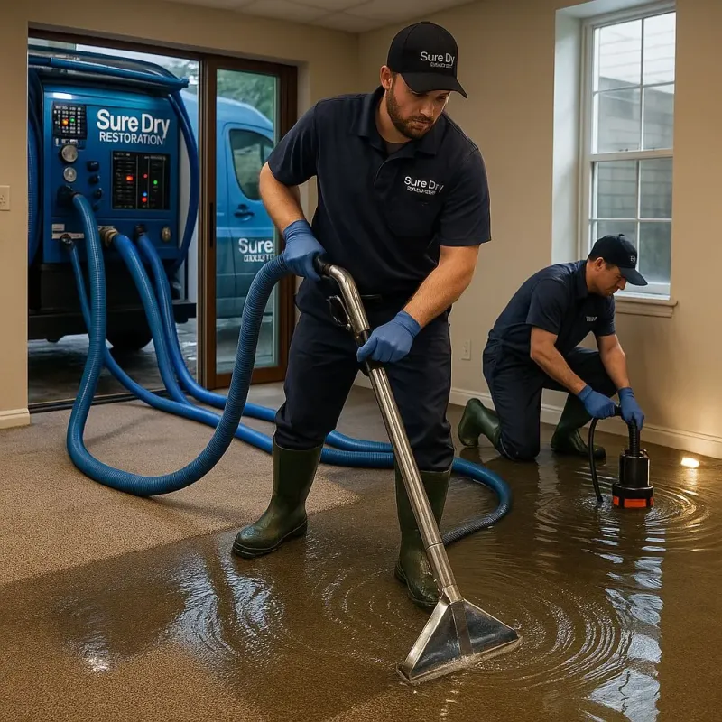 Water Extraction and Removal process in Sangaree, SC
